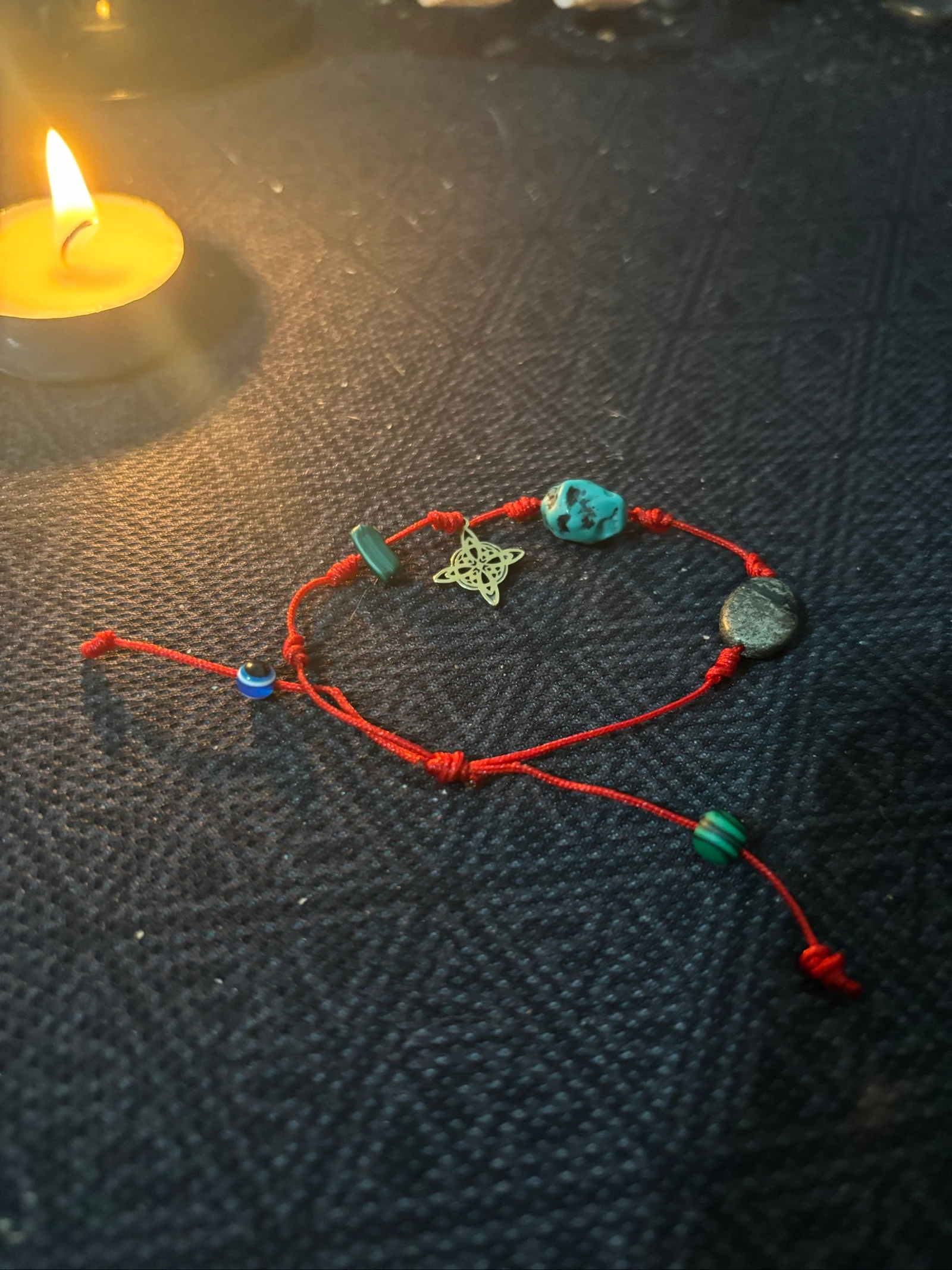 Pulseras  7 nudos macramé artesanales 